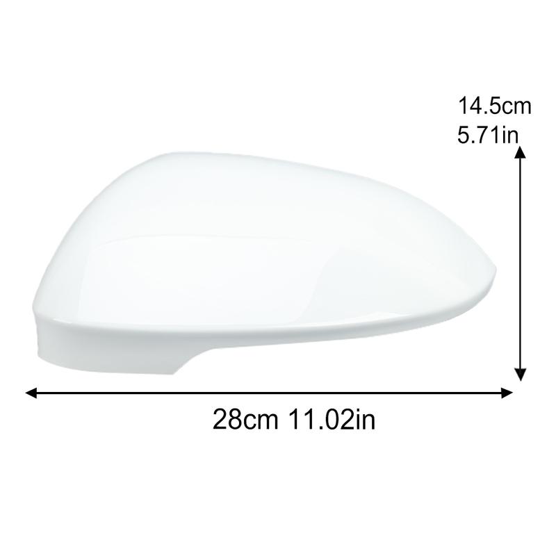 1 Pair Rearview Mirror Cover Cap For VW GOLF 8 MK8 - Without Lane Change Assist Hole Side Mirror Cover Car Accessories