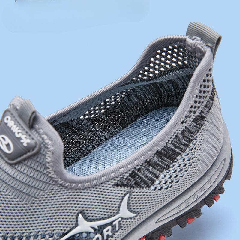 Men Mesh Shoes Lightweight Comfortable Men's Sneakers Slip On Flats Shoes Loafers