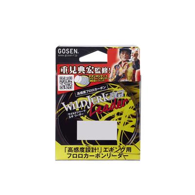 GOSEN Wild Jerk Vorfach, Fluorocarbon, 30m, 2.5, 10lb, Natur, GS333