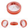 100M Nylon Fly Fishing Line Add Line Cup Extension Spare Lines (Black+Orange)
