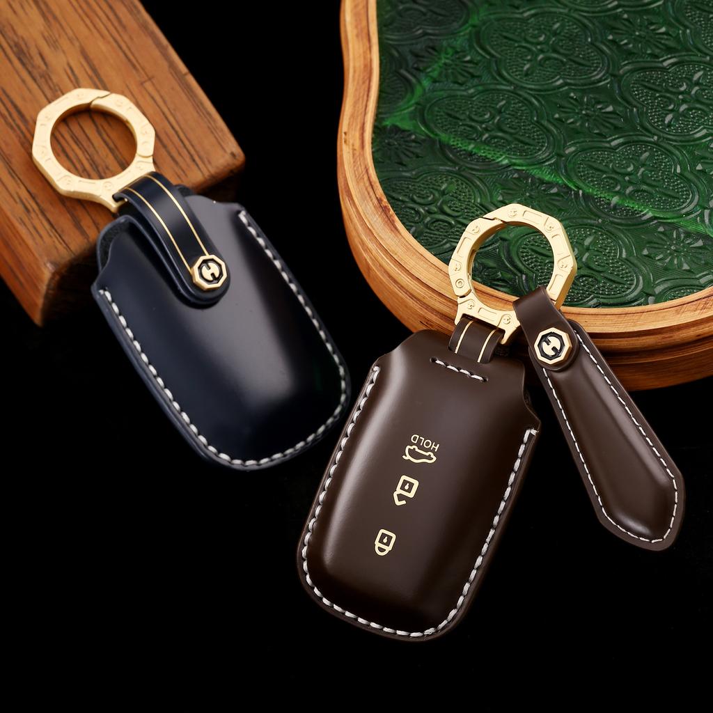 Car Key Cover Is Suitable for Kia K3 Smart Run Kx3 Solanto Freddy Special High-end Leather Key Bag
