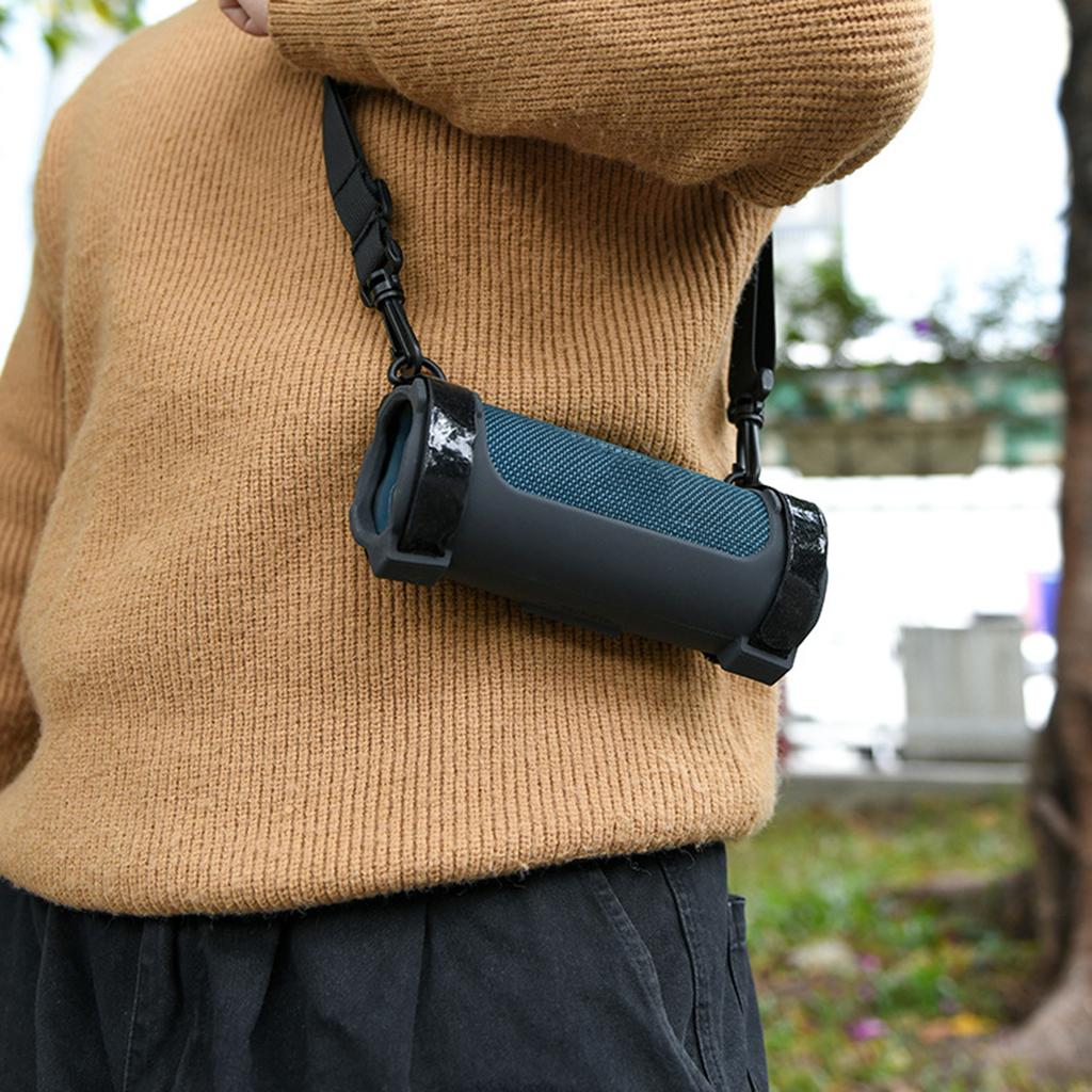 Portable Shells Shoulder Carrying Case for Flip 6 Speaker Protective Pouch Anti-fall Protective Skin-friendly Pouch