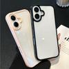 Clear Candy Color Bumper Case For iPhone 16 15 14 13 Mini 12 11 Pro Max XR XS X Plus Soft Bumper Shockproof Hard Back Cover