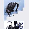 Primary School Students' Trolley Schoolbag Campus Roller Schoolbag Detachable Schoolbag