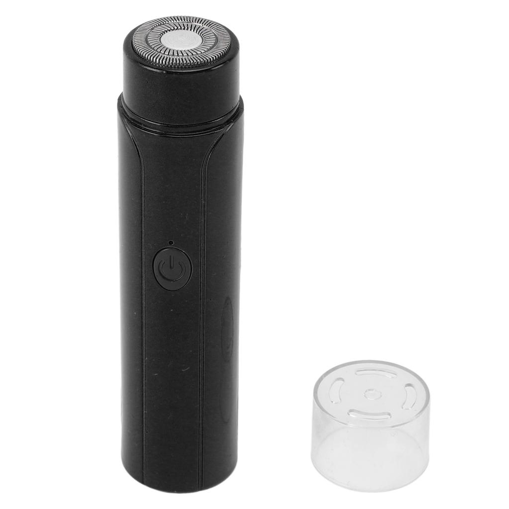 Electric Shaver High Efficiency Portable Rechargeable Electric Beard Trimmer and Shaver Black