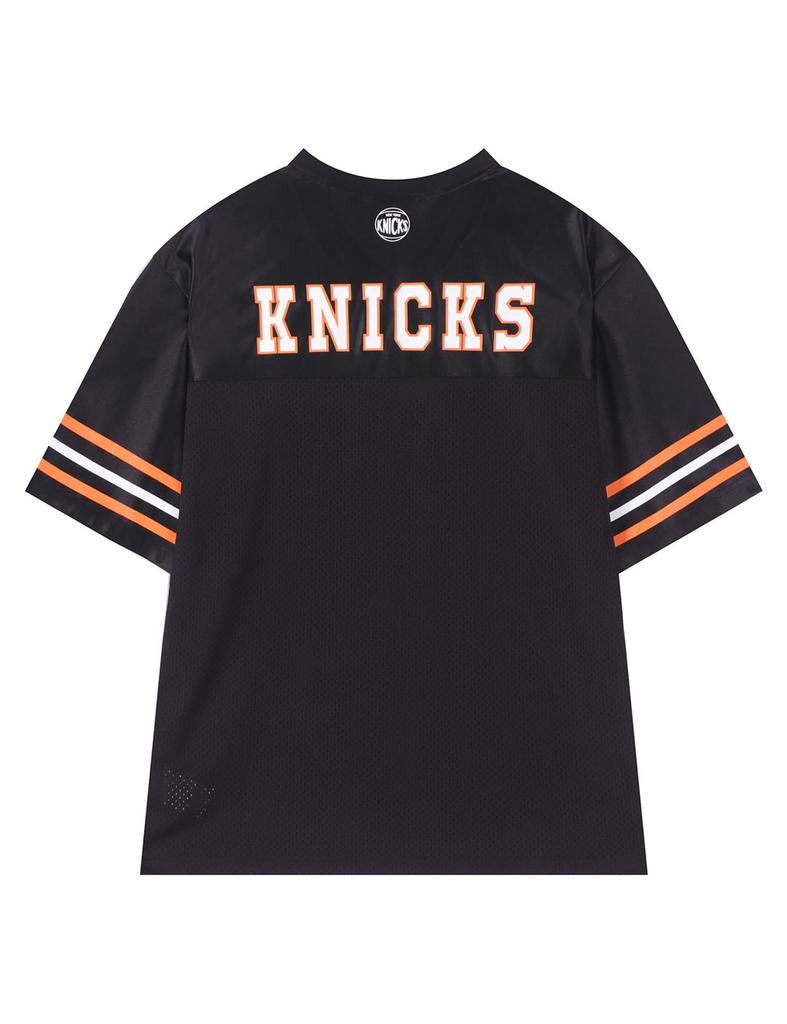 Enbiei Hwc Nyk Knee-Length Mesh Short Sleeve T-Shirt (N252Ts852P) Black