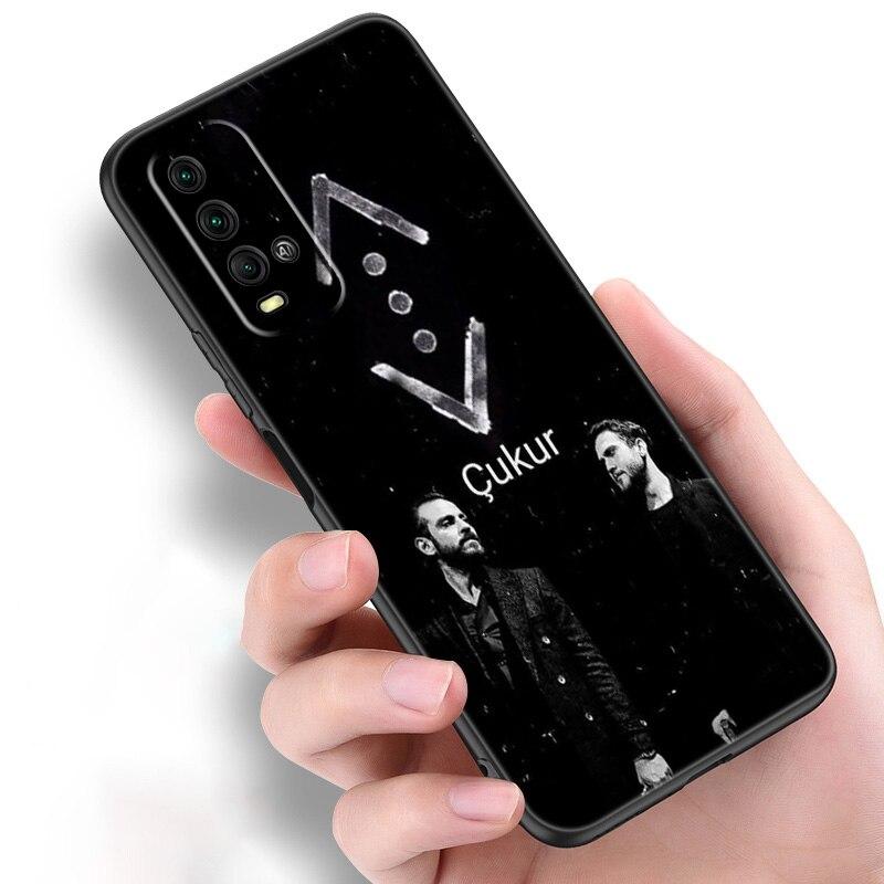 Cukur Show TV Silicone Phone Case For Xiaomi Redmi Note 11 10 9 8 Pro 11T 10T 10S 9S 8T 9 9A 9C 9T Black Soft Cover Coque Funda