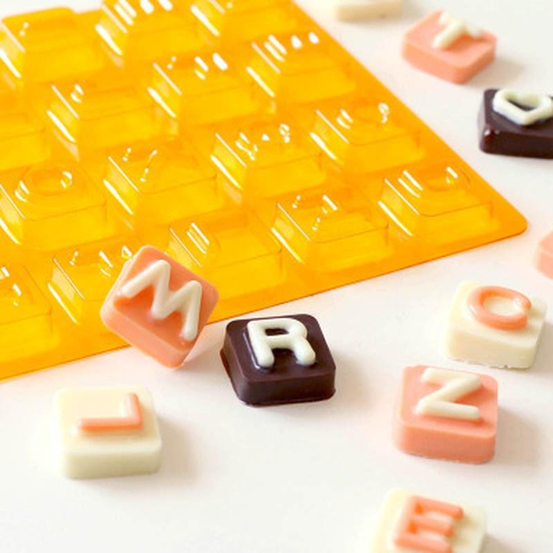 26 Letter of Alphabet Ice Cube Chocolate Making Tools Silicone Cake Candy Jelly Soap Baking Mold Cak