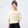 Little Yinman Girls' 10A Antibacterial Cotton Blend Printed Short Sleeve T-Shirt