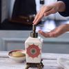 Bottiglia in Ceramica Stile Cinese per Lozione Vintage Portatile Bottiglia per Lozione Shampoo Acqua Dispenser Sapone per la Casa Accessori da Bagno