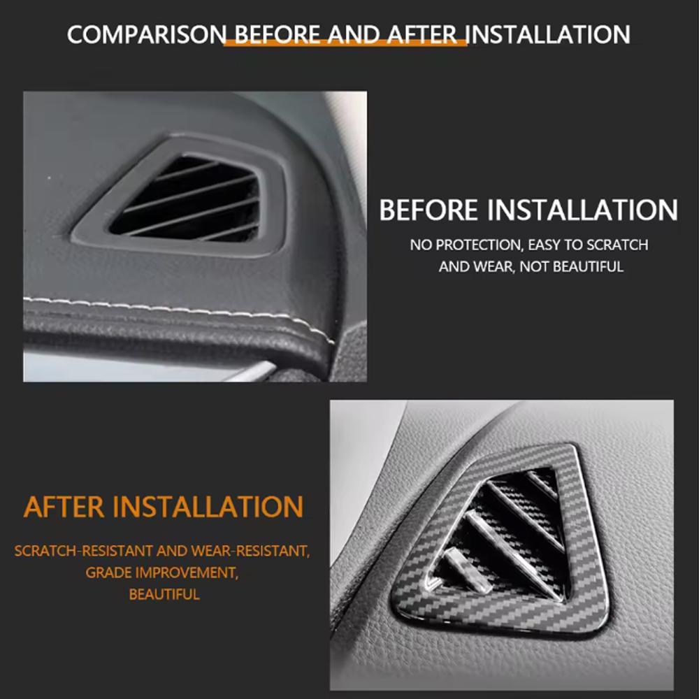 Car Front Air Outlet Cover For Isuzu Dmax D-max 2026 2026 2026 2026 AC Vent Sticker Decoration Trim Interior Accessories