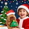 20cm Cute Christmas Gingerbread Man Capybara Plush Toy Christmas Tree Capybara Hug snowman Capybara Doll Christmas Gift For Kids