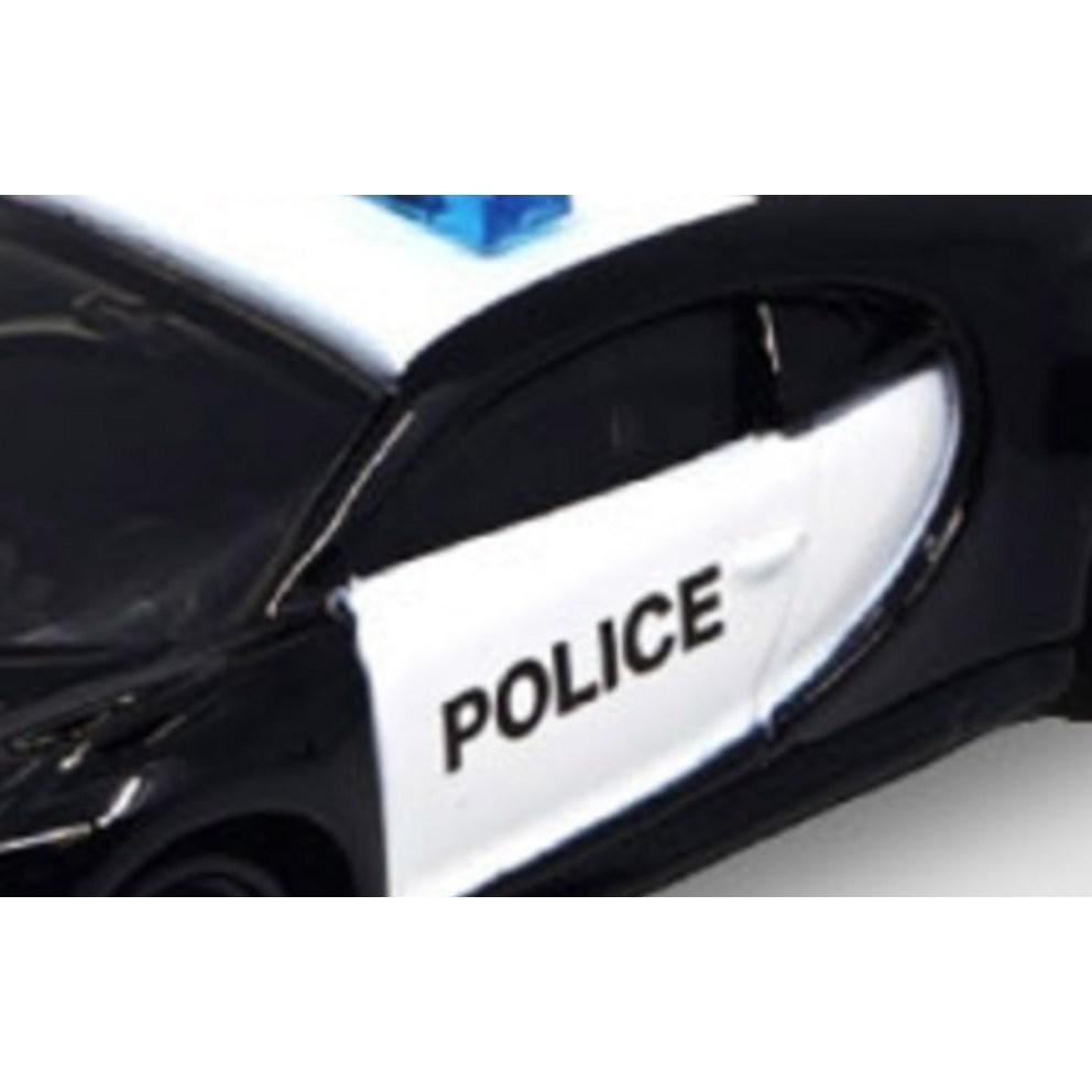 Tomica Asia 79 Bugatti Chiron Pure Sport Policejní auto Figurka, Smíšené barvy, 2 kusy v balení