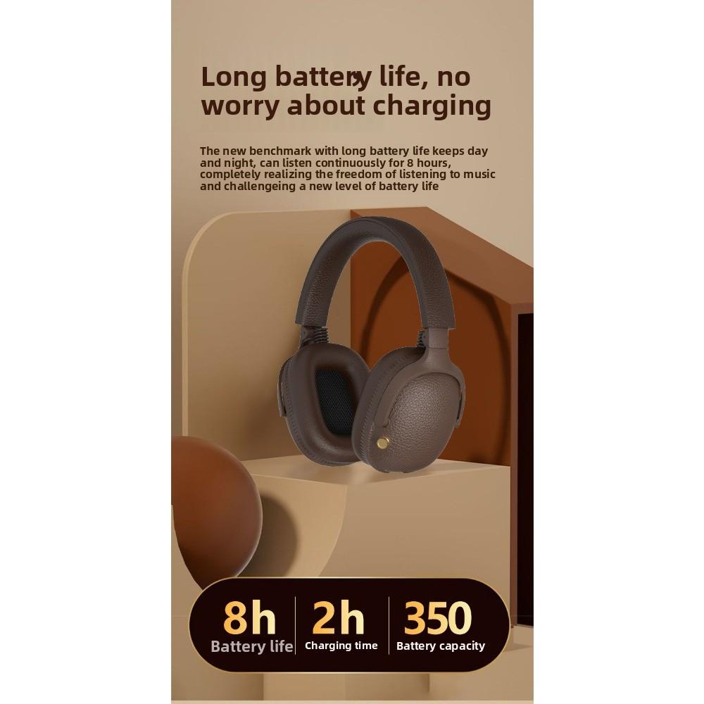 Retro Style M19 Headset Wireless Headset Bluetooth 5.4 Mobile Phone