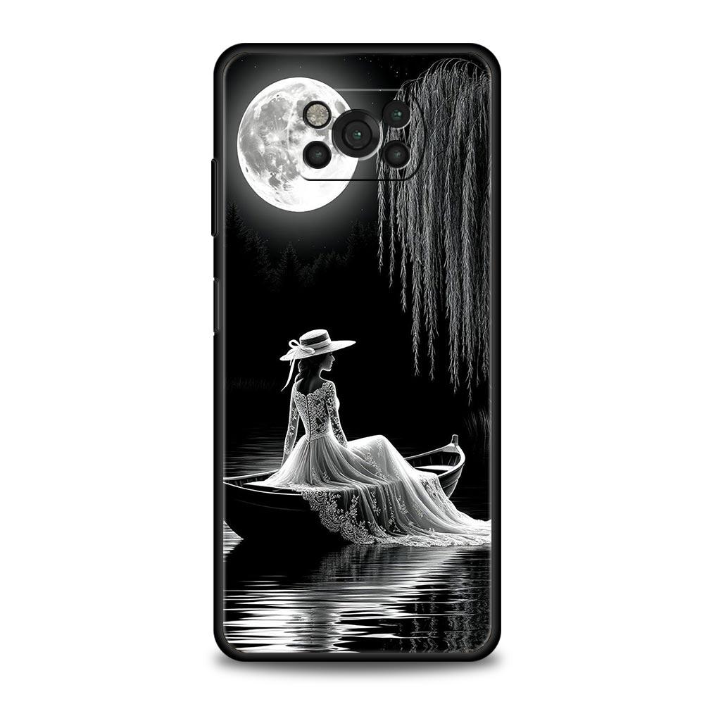 

Cute White Clothes Phone Case Cover for Xiaomi Poco F7 Ultra F6 F5 F4 F3 X6 X5 X4 X3 NFC C51 C55 M4 GT 5G Soft TPU Shell Capas Poco F6