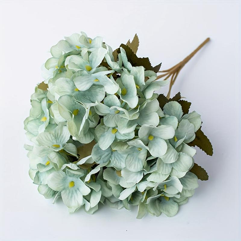 Artificial Flowers Hydrangea Spring High Quality Home Room Table Garden Vase Festival Decora Wedding Bridal Bouquet Diy Gift Box 1pc