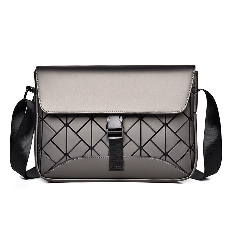 Men's Crossbody Bag Commuter Shoulder Bag Colorful Large Capacity Chest Bag