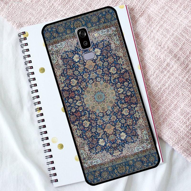 Persian carpet Floral pattern Case For Samsung Galaxy M16 M32 M52 M14 M54 M13 M33 M53 M56 M36 M31 M11 M12 M35 M55 M15 M06