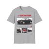 Honda Mens and Womens Tshirt Del Sol Si EH6 19931997 JDM Tee Summer Cotton Shortsleeved Spring and Autumn Motorcycle Top