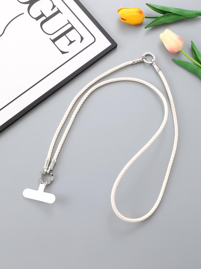 Creative New PU Leather Rope Mobile Phone Hanging Rope Neck Hanging Rope Hand Rope Mobile Phone Chain Hanging Decoration