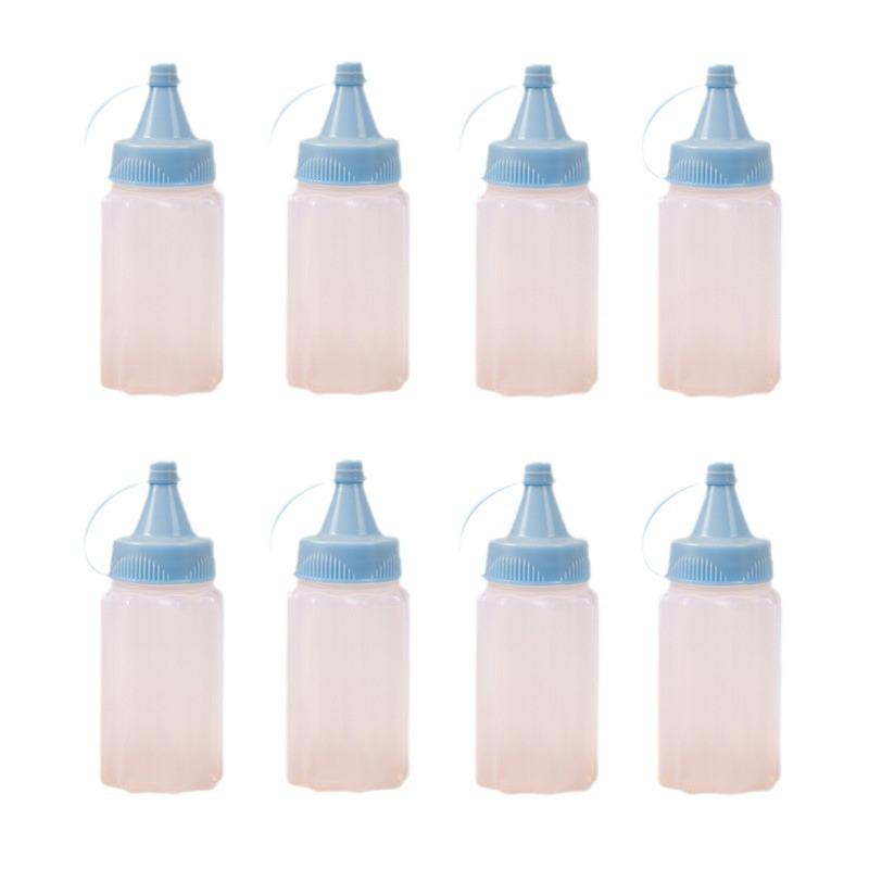 Portable Mini Star Anise Sauce and Oil Dispenser Set - 4 Pack