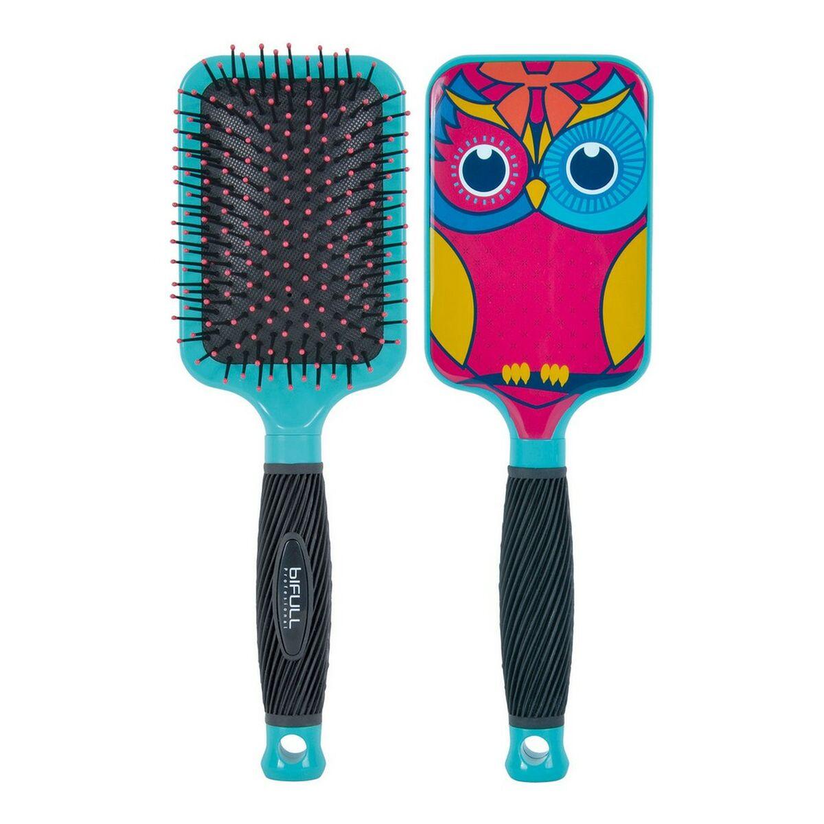 

Щетка для распутывания волос Bifull Pink Owl
