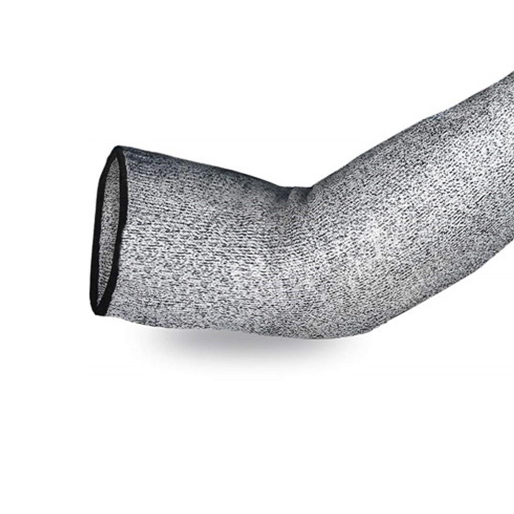 1 Paar Armschutzzubehör Schnittfest Daumenschlaufe Armschützer für Arbeitssicherheit Daumenschlaufe 45cm