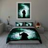 Dark, Ghostly, Silhouette Bedding Duvet Cover Sets Duvet Covers Pillowcases Gifts (1 * Duvet Cover 2 * Pillowcases, Without Duvet Insert)