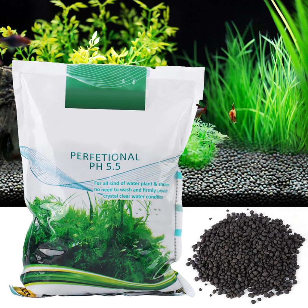 1000g Bag Aquarium Fish Tank Bottom Water Grass Seeds Plant Sand Mud