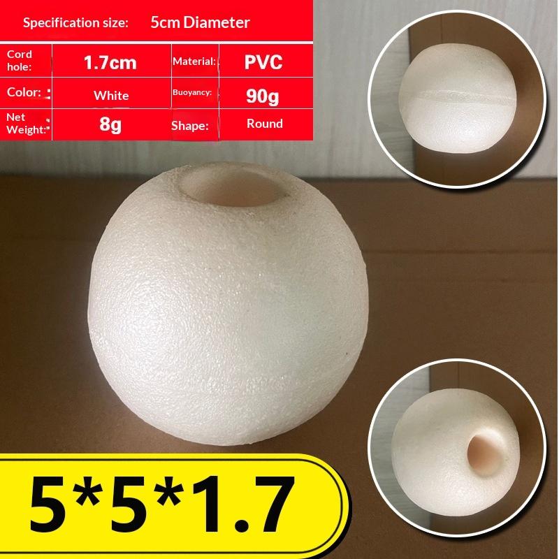 

Pvc Kayak Anchor Ball Float Buoy Kayak Anchor Line Drift Anchor Lakes Markers Net Drift Foam Buoy For Jet Ski Boats Dock Float 5cm білий