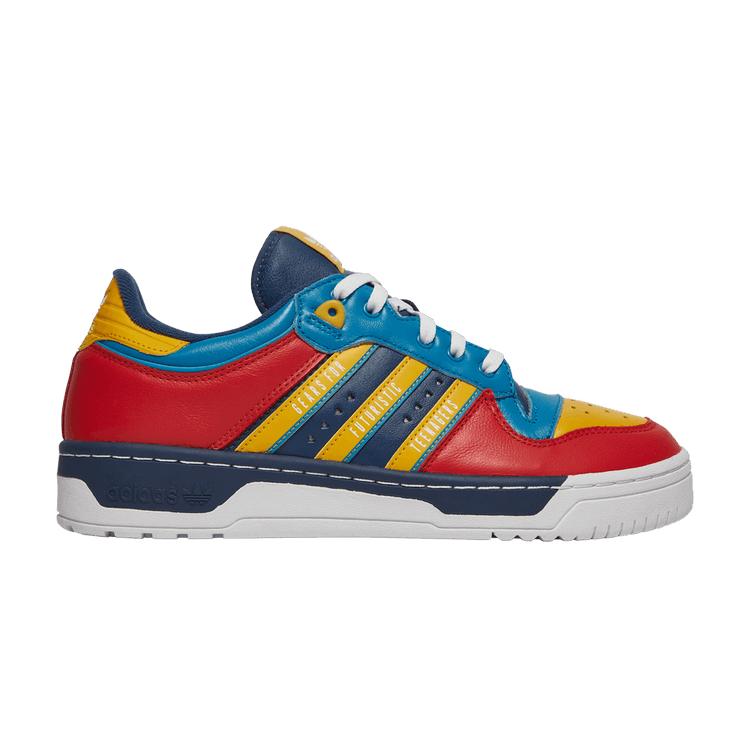 Human Made x adidas Rivalry Low Scarlet Aqua 44