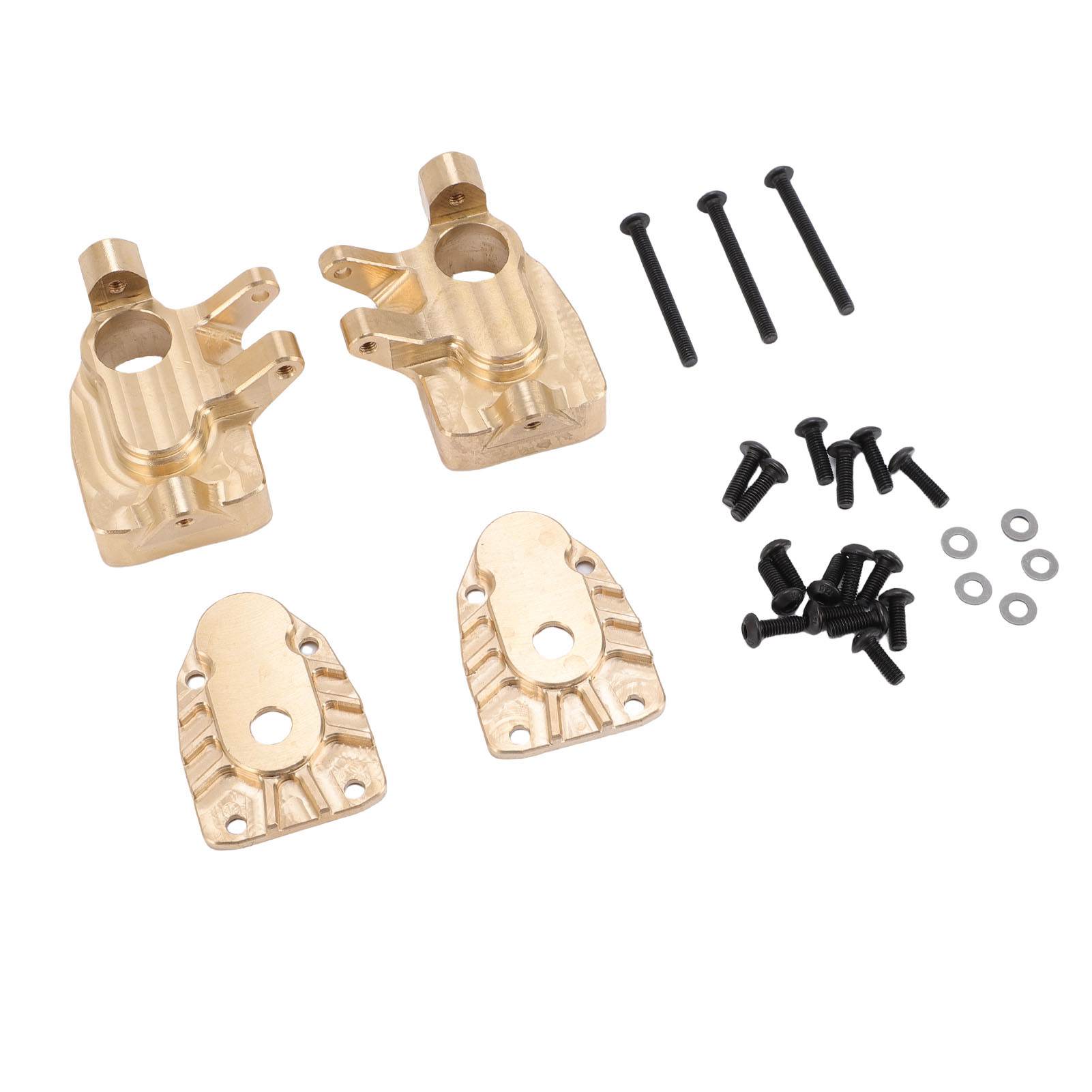 

1 Pair Steering Cups Replacement for Axial Gilamon 1 8 Scale RC Car Brass Steering Cup Components