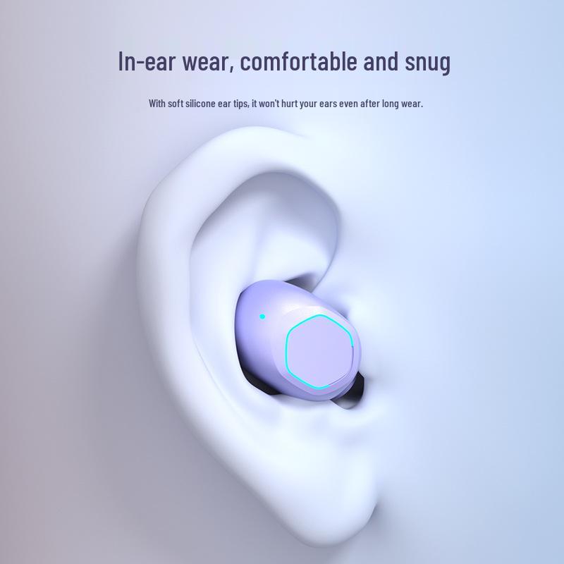 M21 True Wireless Bluetooth Earphones: In-ear Noise Reduction, Compact, Portable, Ideal for Sports and Music.