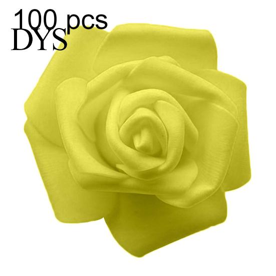 25/50/100Pcs Artificial PE Foam Rose Flowers Head DIY Wedding Home Room Decor
