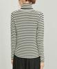 ROPE PICNIC Sweater Color Turtleneck M [New Added] [Web-Exclusive Color Beige] Anti-Pilling/Ribbed Pullover, Women's, Off-White (17)