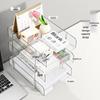 Acrylic Desktop File Organizer Rack