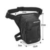 Bolsa de Cintura e Perna para Motocicleta Bolsa Impermeável Lateral para Perna Bolsas de Bagagem para Passeio Bolsa de Cintura Casual ao Ar Livre Bolsa Tática para Telefone