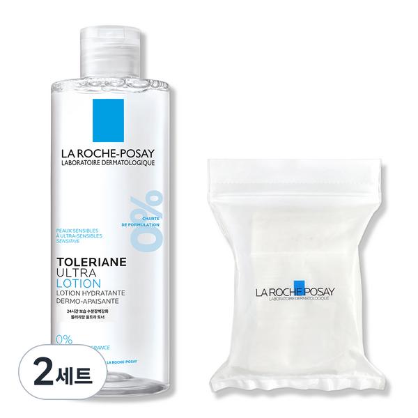 

La Roche-Posay Tolerien Ultra Lotion 400мл + 30 ватных дисков, 2 набора
