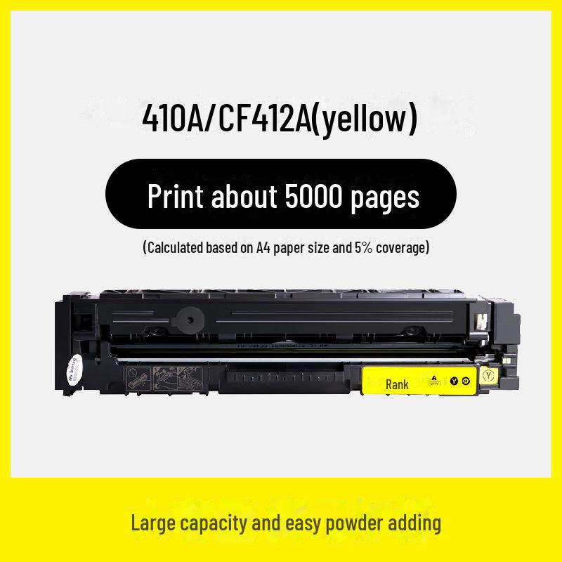 Gezhige Toner Cartridge for HP: Compatible with M477fdw, CF410A, M452, M377DW, and M452dw Models.