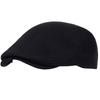 Breathable Men's Beret Hat Retro Forward Cap Literary Newsboy Cap  Outdoor