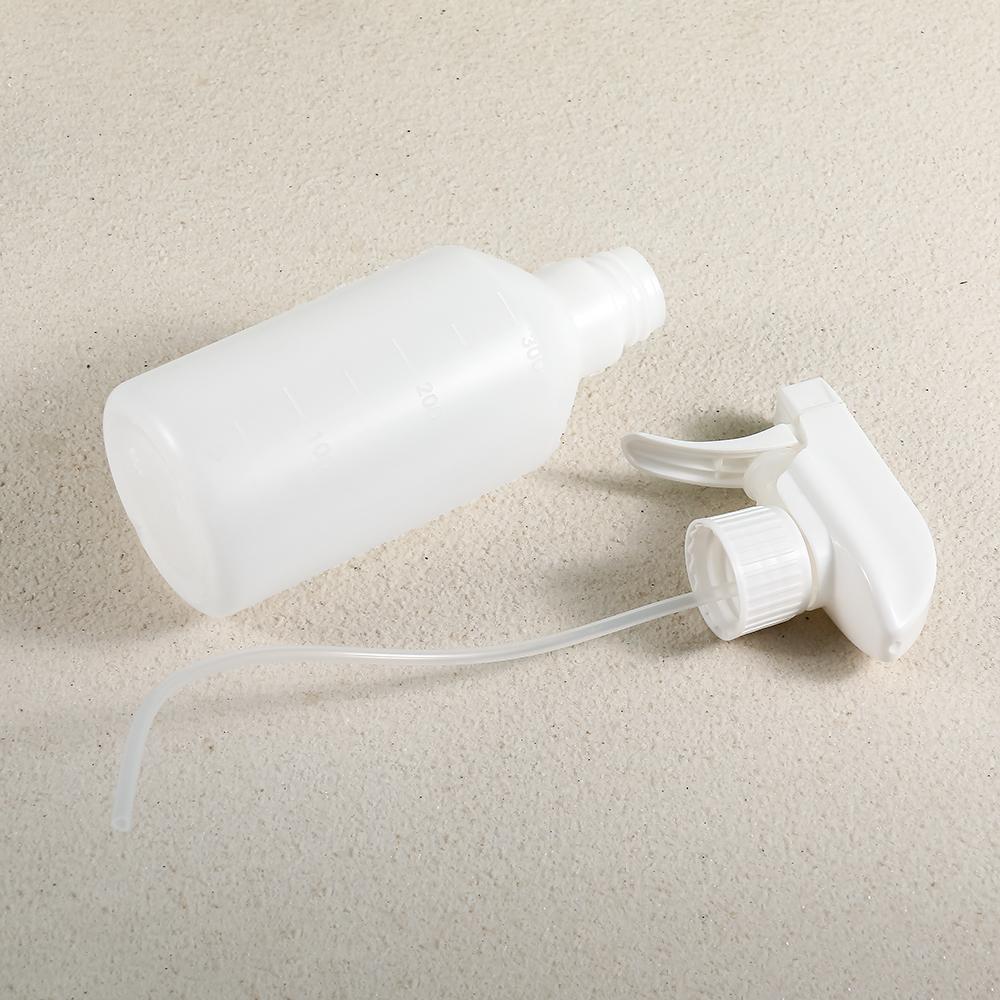 1pc 350ml Or 500ml Empty White Spray Bottles White Refillable Reusable Cleaning Sprayer Hand Press Spray Container Opaque Empty