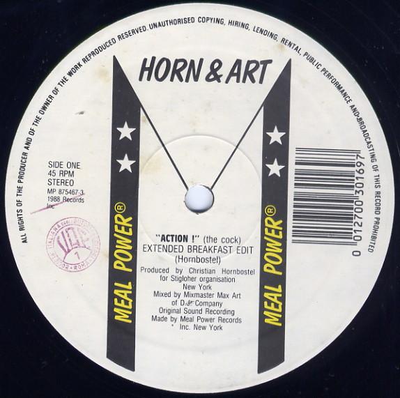 

12-дюймовая пластинка CHRISTIAN HORNBOSTEL A.R.T. Действие Петух MP8754673 Сила Еды 1988 Италия Танец Электроника Б/У