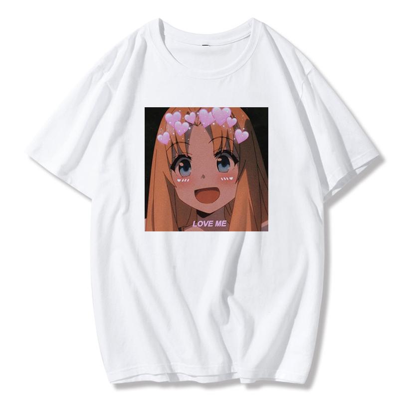 Kawaii Summer Women S Top Japanese Cute Cartoon Printed Loose T Shirt Ins Harajuku Vintage