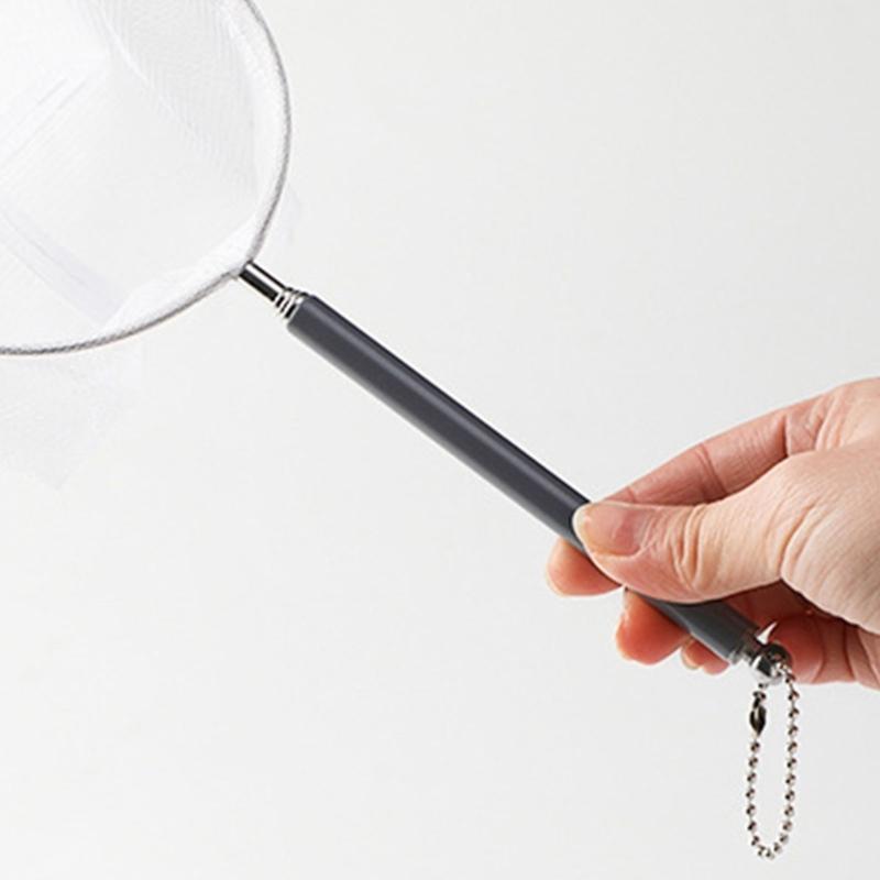 Easy to Clean Telescopic Fish Net Telescopic Handle Fishing Net Large/Small