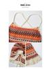 Spicy Backless Spaghetti Strap Dress with Drawstring & Color Embroidery - Hot Girl Style