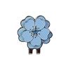 Modischer Blumiger Golfballmarker Magnetischer Hutclip Zinklegierung Zubehör für Golfer Einzigartige Ballmarkierungslösung
