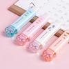 1Pcs Creativity Retractable Kawaii Cat Claw Pencil Eraser Push Pull Eraser Professional Drawing Painting Cute School Supplies