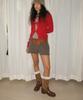 Moodnight Teddy Tone-On-Tone V-Cut Shearling Fur Boots - 3 Colors