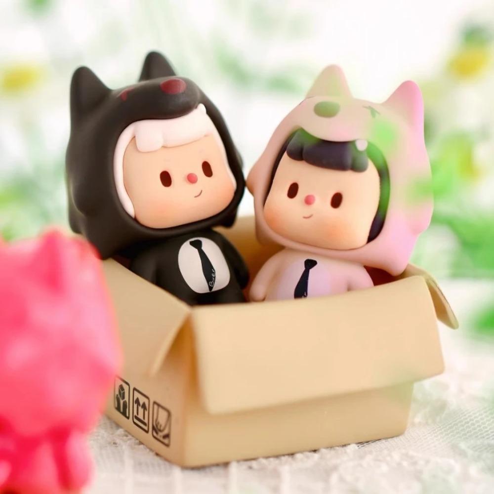 Trendy Blind Box Not Two Childhood Series Anime Peripheral Desktop Ornaments Toys Children Kawaii Birthday Gifts