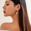 DIEZI Luxury Elegant Choker Necklace Earrings Bracelet Korean Imitation Pearl Jewelry Sets Fashion Wedding Party New Jewelry